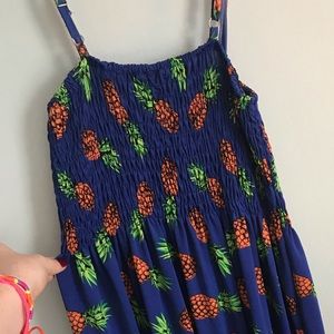 Pineapple coverup/dress